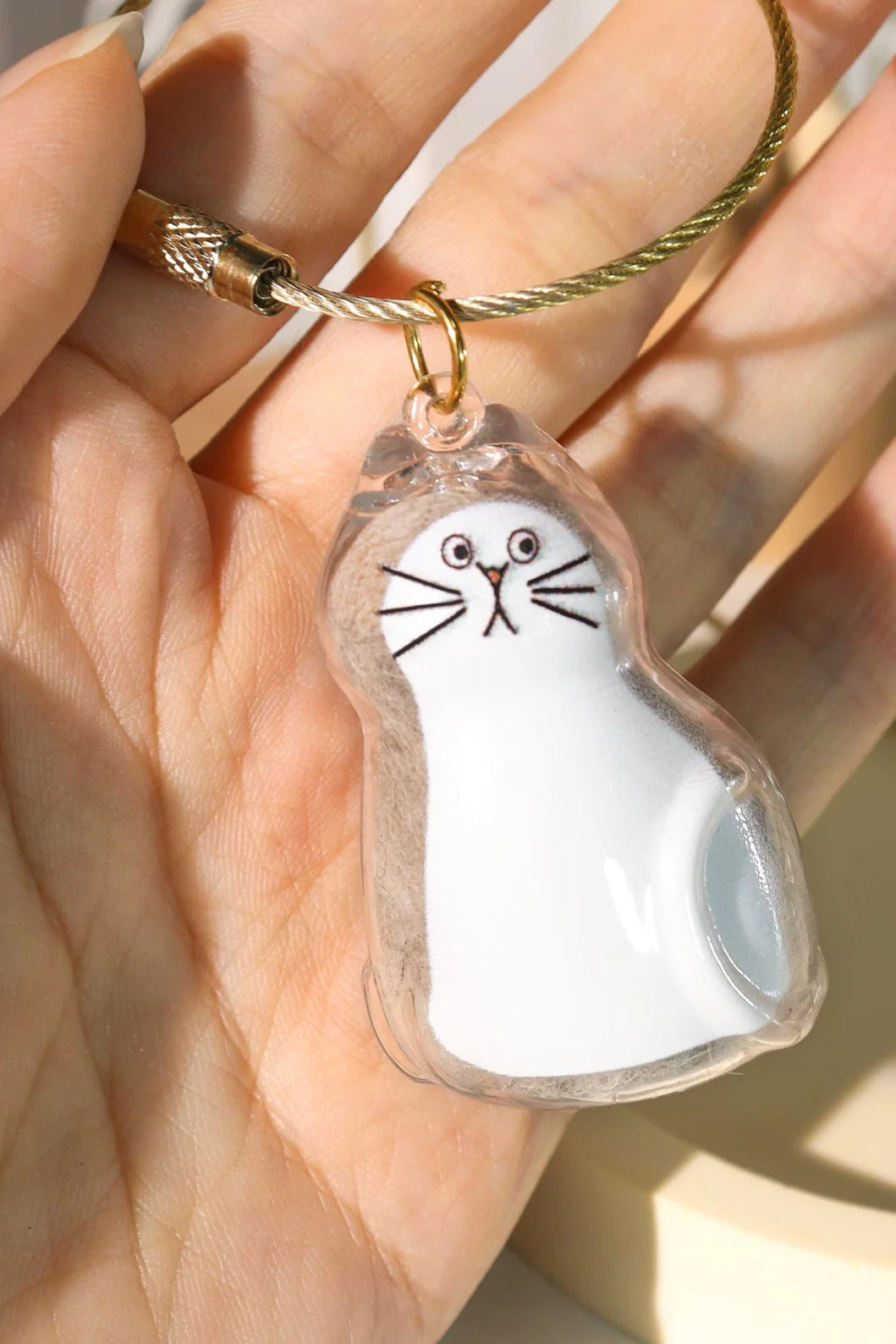 Cithway® DIY Pet Fur Keepsake Keychain