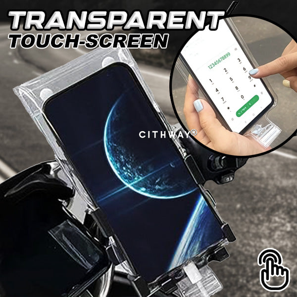 Cithway® Waterproof Motorcycle Clear Phone Bag