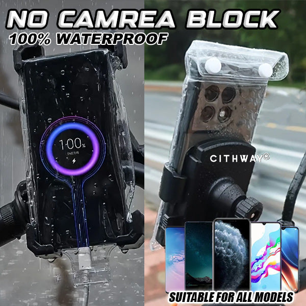 Cithway® Waterproof Motorcycle Clear Phone Bag