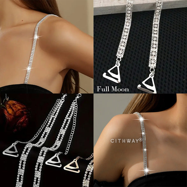 Cithway® Elegant Rhinestone Dress Bra Strap (1 Pair)
