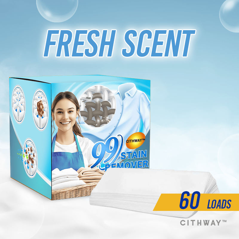 Cithway™ Deep-Cleaning Laundry Detergent Eco Sheets