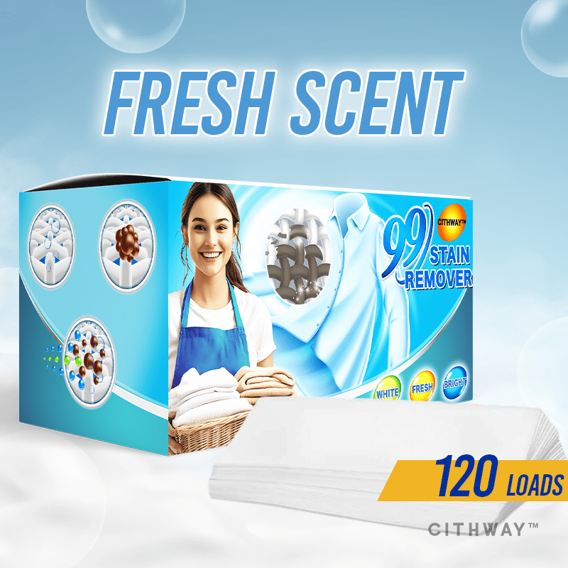 Cithway™ Deep-Cleaning Laundry Detergent Eco Sheets
