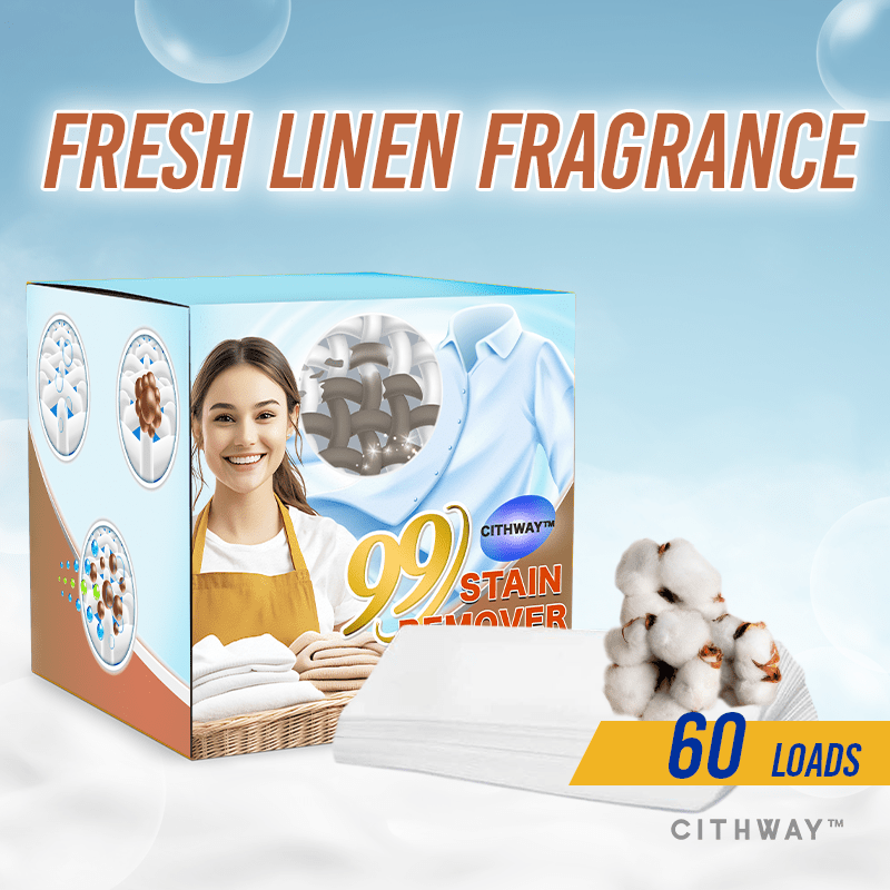 Cithway™ Deep-Cleaning Laundry Detergent Eco Sheets