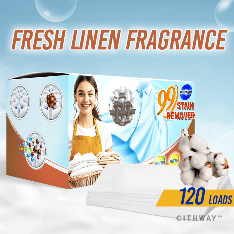 Cithway™ Deep-Cleaning Laundry Detergent Eco Sheets