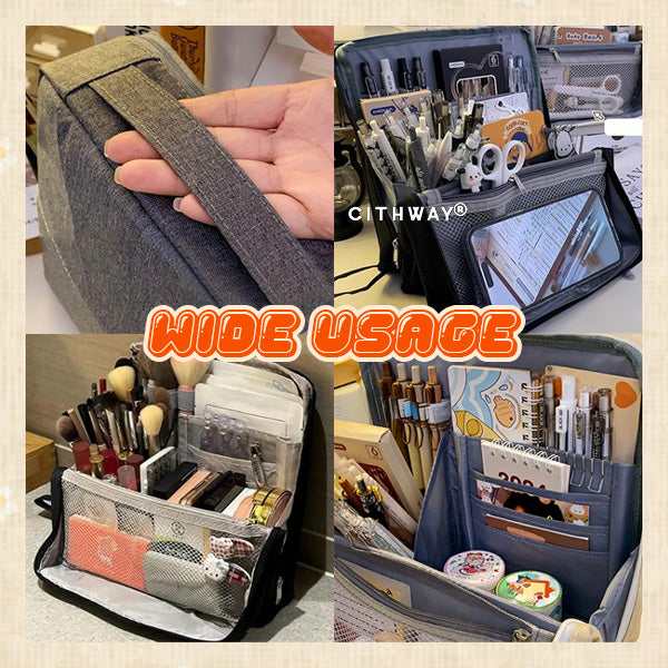 Cithway® Multifunctional Large-capacity Stationery Travel Bag